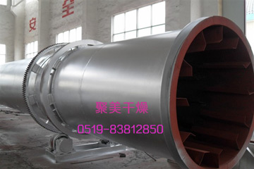 西安客戶訂購的HZG回轉(zhuǎn)滾筒干燥機(jī)制作完成，即將發(fā)貨。